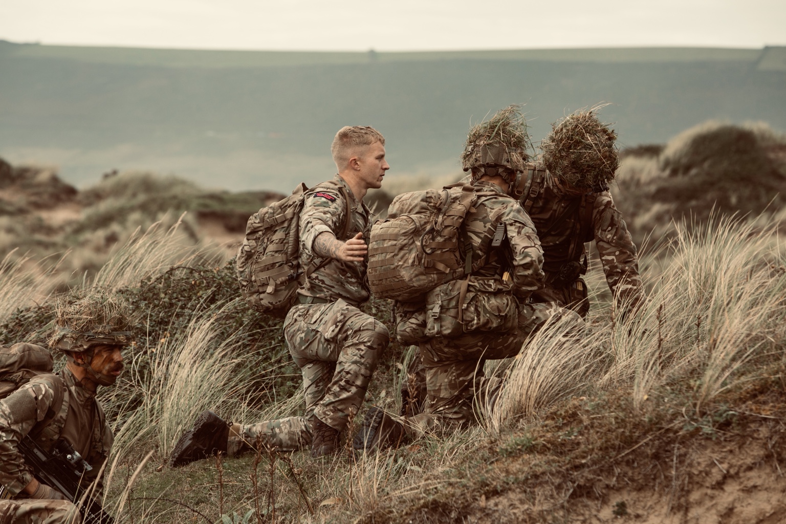 Royal Marines recruit training