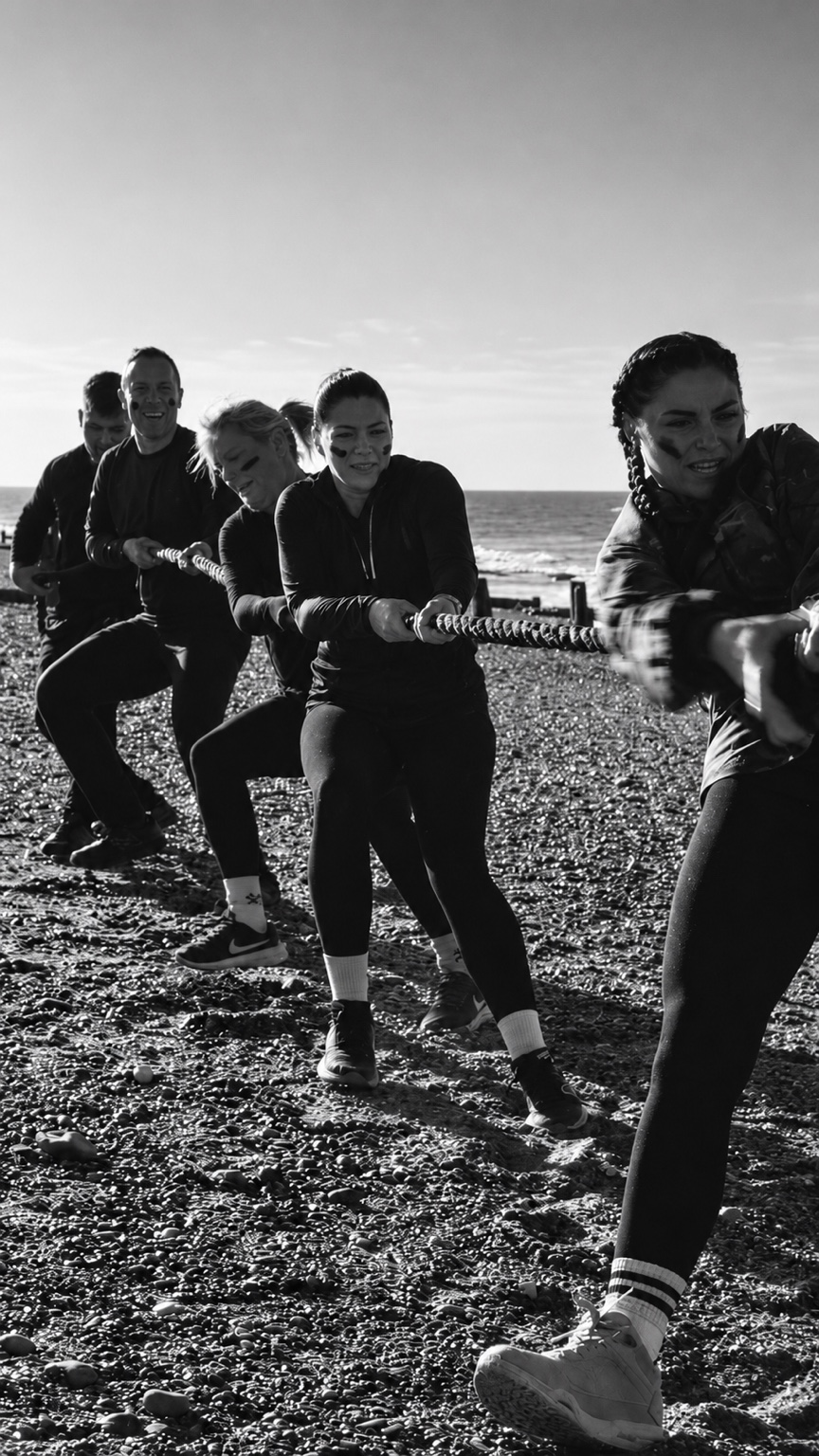 SPEARHEAD Training Unit working together on the coast